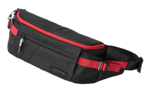 Сумка на пояс Taichi WAIST BAG Black/Red 5L, фото 1