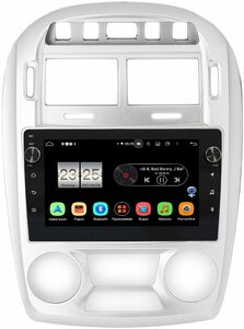 Штатная магнитола Kia Cerato I 2003-2008 LeTrun BPX409-579 на Android 10 (4/32, DSP, IPS, с голосовым ассистентом, с крутилками) (с климат-контролем), фото 1