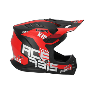 Шлем детский Acerbis PROFILE JUNIOR Black/Red M (49-50), фото 3