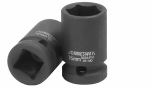 JONNESWAY S03A4116 Головка торцевая ударная 1/2"DR, 16 мм, фото 1