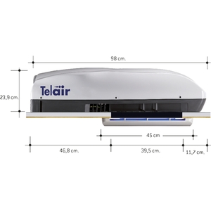 Кондиционер Telair Silent Plus 5900H, охлаждение 1.7kW, питание 220V, фото 4