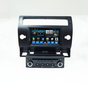 Штатная магнитола CARMEDIA QR-7066-b DVD Citroen C4 2004-2011, C5 черный, фото 4