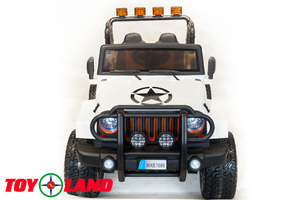 Детский автомобиль Toyland Jeep Big WHE 1688 Белый, фото 3