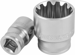 JONNESWAY S68H4121 Головка торцевая SUPER TECH 1/2"DR, 21 мм,13/16",E26, фото 1