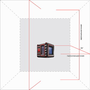 Лазерный уровень ADA CUBE 3D BASIC EDITION, фото 6