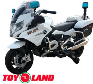 Детский мотоцикл Toyland BMW R 1200RT-P Белый, фото 1