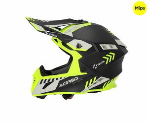 Шлем Acerbis X-TRACK MIPS 22-06 Yellow Fluo/Black XXL, фото 5