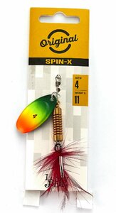 Блесна вращ. Lucky John SPIN X ROUND 04 11,0г FT, фото 4