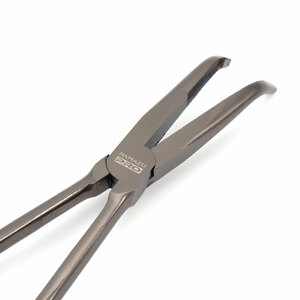 Плоскогубцы рыболовные удлиненные изогнутые Namazu Pro Bent Nose Pliers, L-290 мм, фото 3