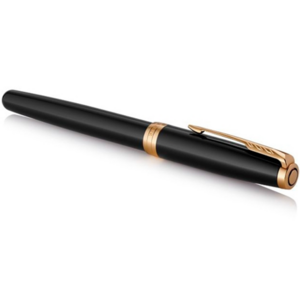 Parker Sonnet Core - Matte Black GT, ручка-роллер, F, BL, фото 2