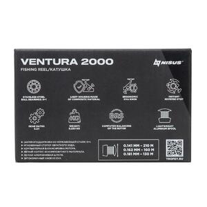 Катушка Ventura 2000 6+1 подшип (N-V-GLS2000) Nisus, фото 14