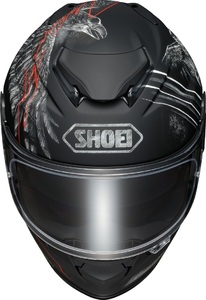 Мотошлем GT-Air 2 UBIQUITY SHOEI (черно-бело-золотой матовый, TC-9, L), фото 4