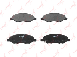 Колодки тормозные передние LYNXauto BD-5707. Для NISSAN Tiida(JP) 07> / Bluebird 05> / March 02> / Cube 02> / Note 05>, фото 1