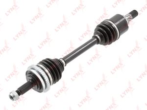 Привод в сборе L LYNXauto CD-1176A. Для: 1.6 AT 11>. Резьба 1 - MM20х1,5. Шлицы со стороны колеса, шт. - 22. Шлицы со стороны трансмиссии, шт. - 25. ABS - 43T., фото 2