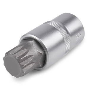 Торцевая головка со вставкой AVS BS12M18, M18, квадрат 1/2″, профиль SPLINE, фото 2