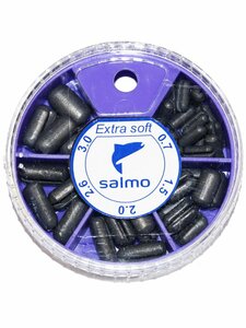 Грузила Salmo EXTRA SOFT малый 5 секц. 0,7-3,0г 060г набор 3, фото 2