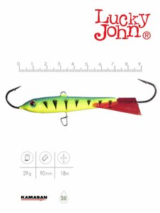 Балансир Lucky John CLASSIC 9 90мм/36RT, фото 3