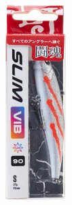 Воблер тонущий вертикальный LJ Pro Series SLIM VIB S 90.00/356, фото 4