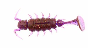 Виброхвосты съедобные искусственные LJ Pro Series ALIEN BUG 1,5in (03.81)/S13 10шт., фото 3