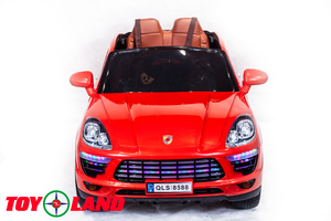 Детский автомобиль Toyland Porsche Macan QLS 8588 Красный, фото 3