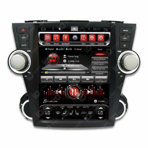 Автомагнитола IQ NAVI T58-2915-TS Toyota Highlander II (XU40) (2007-2014) Android 6.0.1 Octa-Core (8 ядер) 12,1" Tesla Style, фото 1