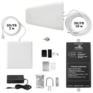 Готовый комплект усиления сотовой связи Titan-1800/2100/2600, фото 1