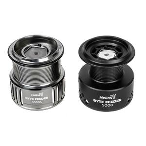 Катушка Byte feeder 5000S CP 4+1 подшип + зап шпуля (HS-BF-5000S-S) Helios, фото 14
