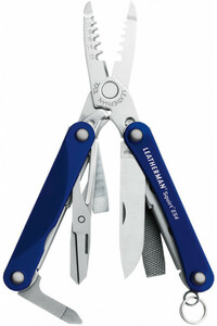 Мультитул Leatherman Squirt ES4, 9 функций, синий, фото 2