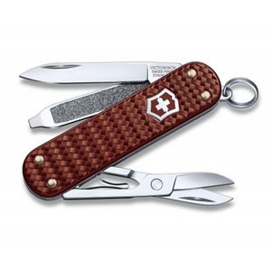 Нож-брелок Victorinox Classic SD Precious Alox Hazel Brown, 58 мм, 5 функций, "Hazel Brown", фото 1