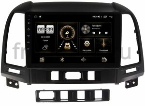 Штатная магнитола Hyundai Santa Fe II 2005-2012 LeTrun 3792-9052 на Android 10 (4/64, DSP, QLed) С оптическим выходом, фото 1