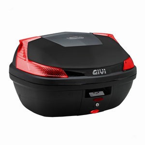 Кофр MONOLOCK 47 л Givi Black-Red (B47NML), фото 1