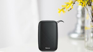 Внешний компактный аккумулятор Baseus Mini Q 10000mAh белый, фото 8