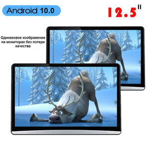 Комплект мониторов на подголовник 12.5" ERGO ER1250AN (Android 11), фото 3