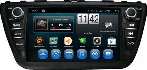 Штатная магнитола CARMEDIA QR-8070 DVD Suzuki SX4 2013+, SX4 S-Cross 2013+, фото 1