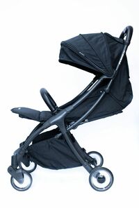 Коляска прогулочная RYAN PRIME Light Auto Folding Double Black, фото 3