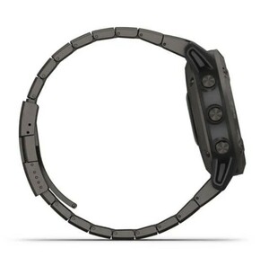 Garmin Fenix 6 PRO Solar титановый DLC карбон с DLC титановым ремешком, фото 4