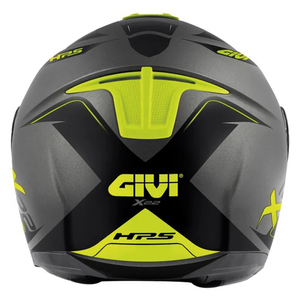 Мотошлем GIVI PLANET HYPER X22 (HPS X22) (серо-черно-желтый матовый, 61/XL), фото 4