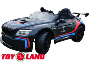 Детский автомобиль Toyland BMW М6 GT 3 чёрный, фото 1