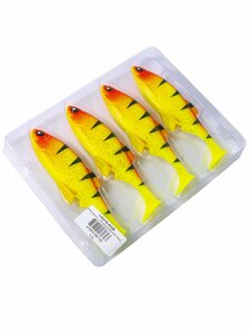 Виброхвосты LJ 3D Series ANIRA SOFT SWIM 6,0in (15,20)/A04 4шт., фото 7