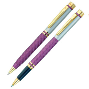 Набор подарочный Pierre Cardin Pen&Pen - Matte Violet, шариковая ручка + ручка-роллер, M, фото 1