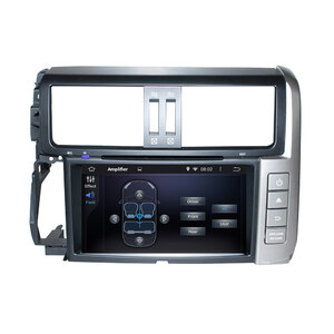 Штатная магнитола CARMEDIA KDO-8015 DVD Toyota LC PRADO 150 2009-2013 серебро, фото 2