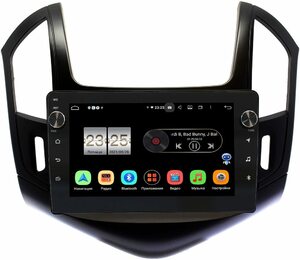 Штатная магнитола LeTrun BPX409-9-425 для Chevrolet Cruze I 2012-2015 (черный глянец) на Android 10 (4/32, DSP, IPS, с голосовым ассистентом, с крутилками), фото 1