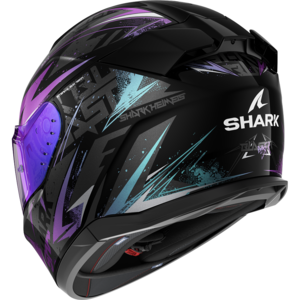 Шлем Shark D-SKWAL 3 BLAST-R Black/Green/Glitter L, фото 2