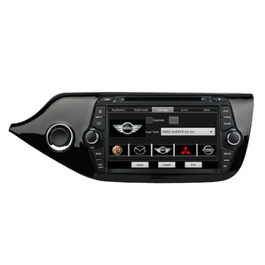 Штатная магнитола CARMEDIA KD-8055-P3-7 DVD Kia Cee'd II 2012+ (рамка глянец), фото 10