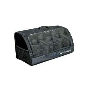 Органайзер в багажник TRAVEL ORG-35 BK ( 70х32х30см, брезент, прозрачный клапан, чёрный), фото 1