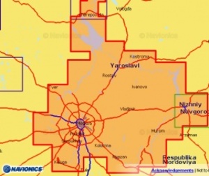 Карта Navionics Plus 52 XG, фото 3