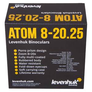 Бинокль Levenhuk Atom 8–20x25, фото 10