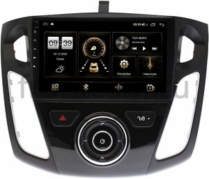 Штатная магнитола LeTrun 4196-9246 для Ford Focus III 2011-2018 (тип 2) на Android 10 (6/128, DSP, QLed) С оптическим выходом, фото 1