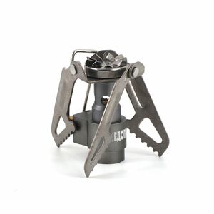 Плита портативная газовая СЛЕДОПЫТ  Мечта Путешественника, титановая, фото 4