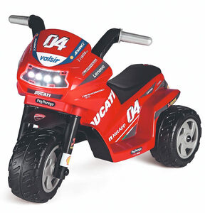 Детский электромотоцикл Peg-Perego Mini Ducati Evo, фото 1